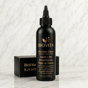 Biovita Keratin Glow – Salon-Smooth Hair Treatment (150ml) - Biovita