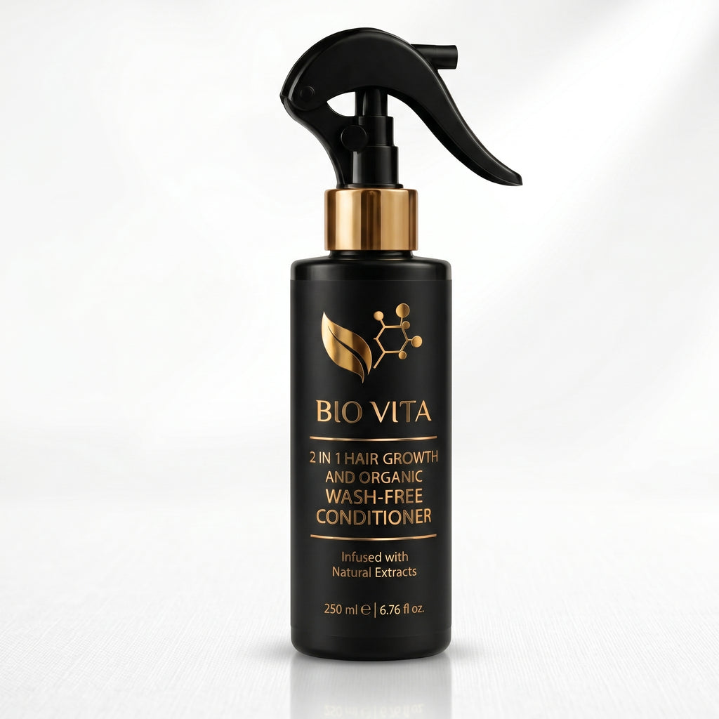 Biovita Organic 2 in 1 Hair Conditioner – Oil-Free Hair Treatment (250ml)