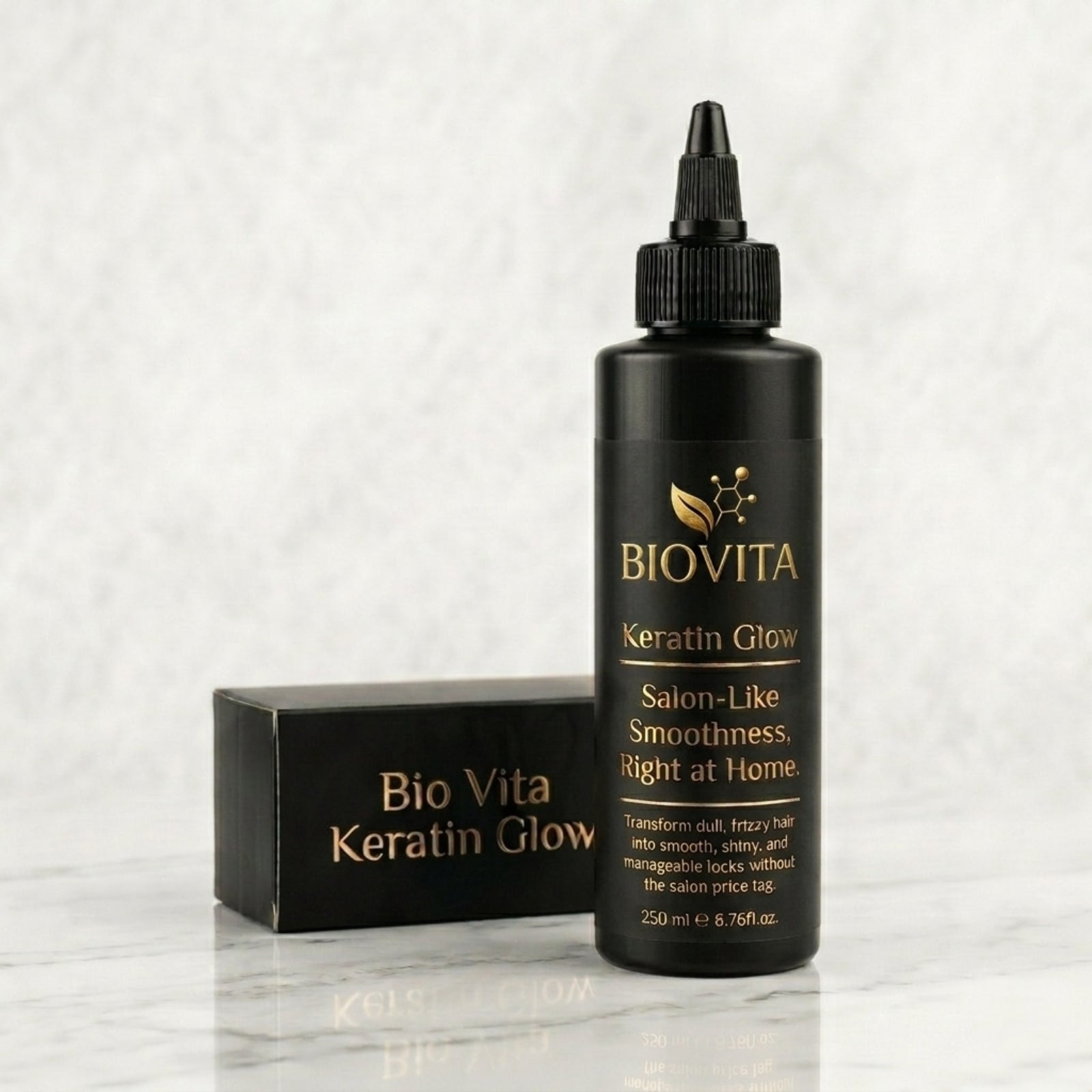 Biovita Keratin Glow – Salon-Smooth Hair Treatment (250ml)