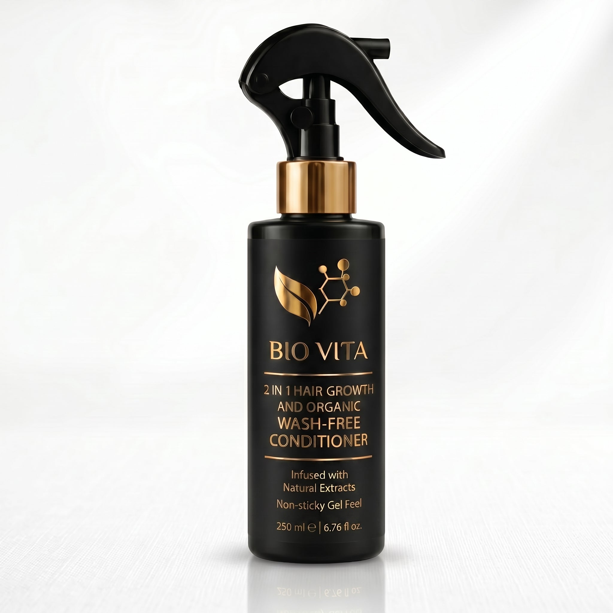Biovita 2-in-1 Hair Growth & Organic Wash-Free Conditioner (Non-Sticky Gel) – 250ml